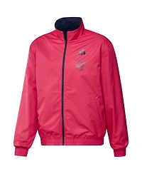 Men's adidas Navy, Red St. Louis City Sc 2023 On-Field Anthem Full-Zip Reversible Team Jacket