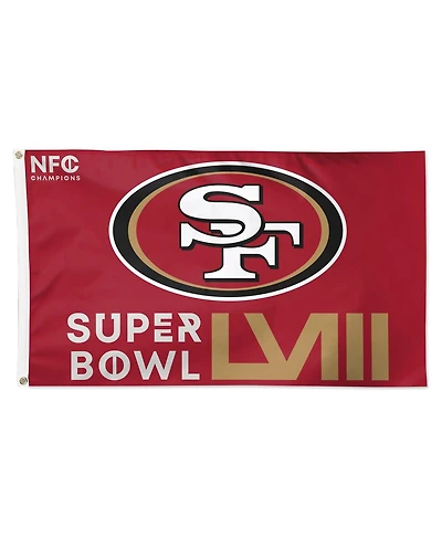 Wincraft San Francisco 49ers 2023 Nfc Champions 3' x 5' One-Sided Deluxe Flag