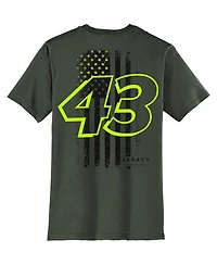 Men's Legacy Motor Club Team Collection Green Erik Jones Flag T-shirt