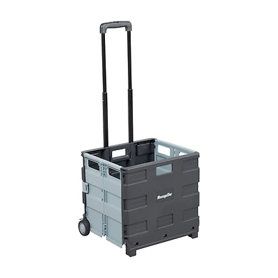 ECR4Kids Universal Rolling Cart, Black-Piece