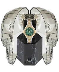 Philipp Plein Men's Chronograph Two-Tone Stainless Steel Bracelet Watch 46mm