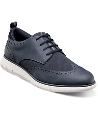 Nunn Bush Men's Stance Knit Wingtip Oxford Shoes