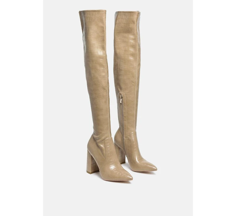 little over-the-knee boots