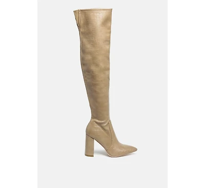 little over-the-knee boots