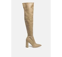 little over-the-knee boots