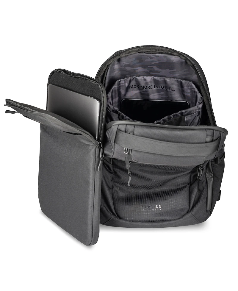 Kenneth Cole Reaction Parker 17" Laptop Backpack with Removable Laptop Sleeve