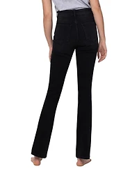 Flying Monkey Women's High Rise Slim Bootcut Jeans