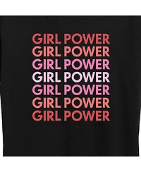 Hybrid Apparel Trendy Plus Girl Power Graphic Short Sleeve T-shirt