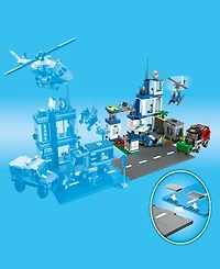 Lego City 60316 Police Station Toy Building Set with Police and Crook Minifigures