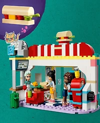 Lego Friends Heartlake Downtown Diner 41728 Toy Building Set with Liann, Aliya and Charli Figures