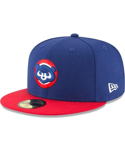 Men's New Era Royal Chicago Cubs Cooperstown Collection Wool 59FIFTY Fitted Hat