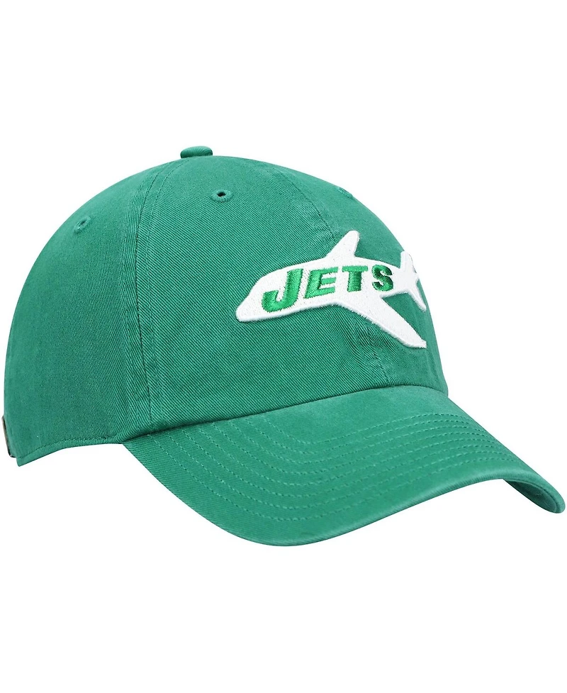 Men's '47 Brand Green New York Jets Clean Up Legacy Adjustable Hat