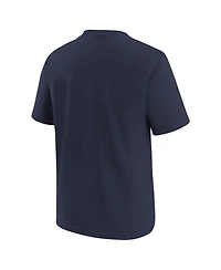 Little Girls Nike College Navy Seattle Seahawks Icon T-shirt