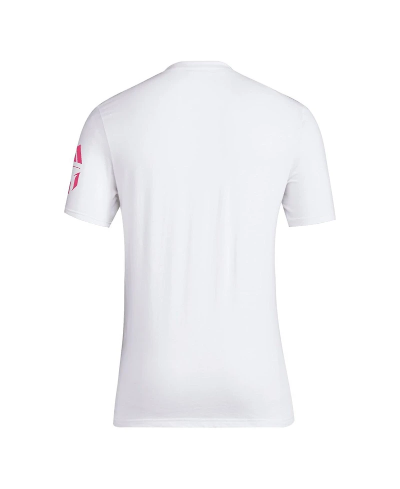 Men's adidas Lionel Messi White Inter Miami Vice T-shirt