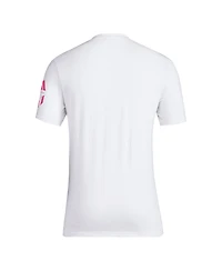 Men's adidas Lionel Messi White Inter Miami Vice T-shirt