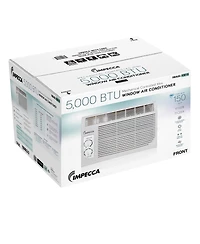 Impecca 5,000 Btu Mechanical controlled Mini Window Air Conditioner