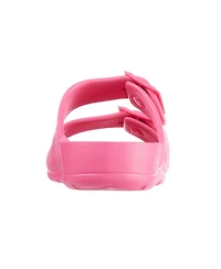 Totes Women's Double Buckle Adjustable Slide with Everywear