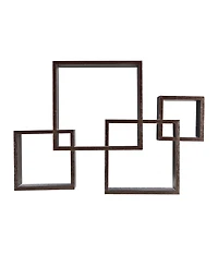 Danya B Intersecting Cube Shelves - Black