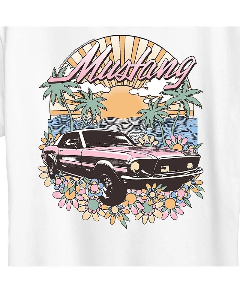 Hybrid Apparel Trendy Plus Ford Mustang Graphic T-Shirt