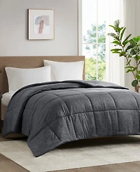 Intelligent Design Comfort Cool Jersey Knit Oversized Down Alternative Comforter, Twin/Twin Xl