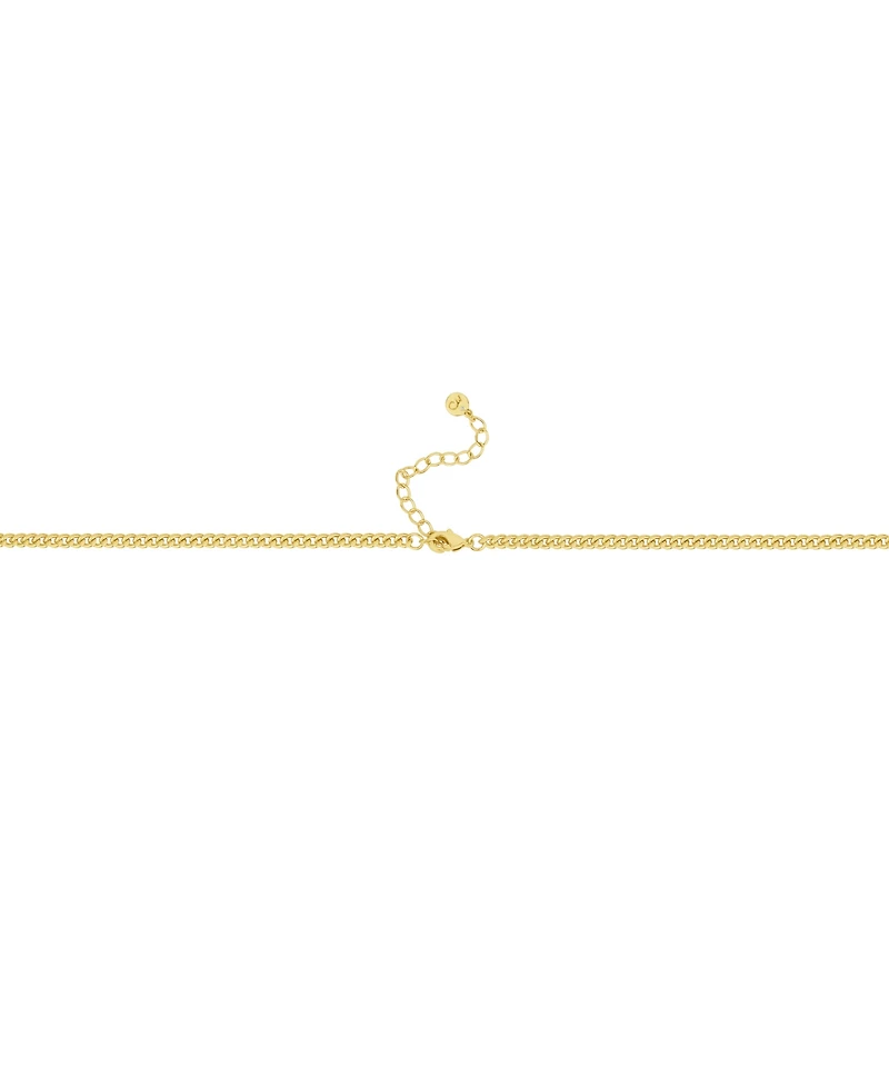 And Now This Cubic Zirconia Hoop Earring and Necklace with Jewelry Box Set
