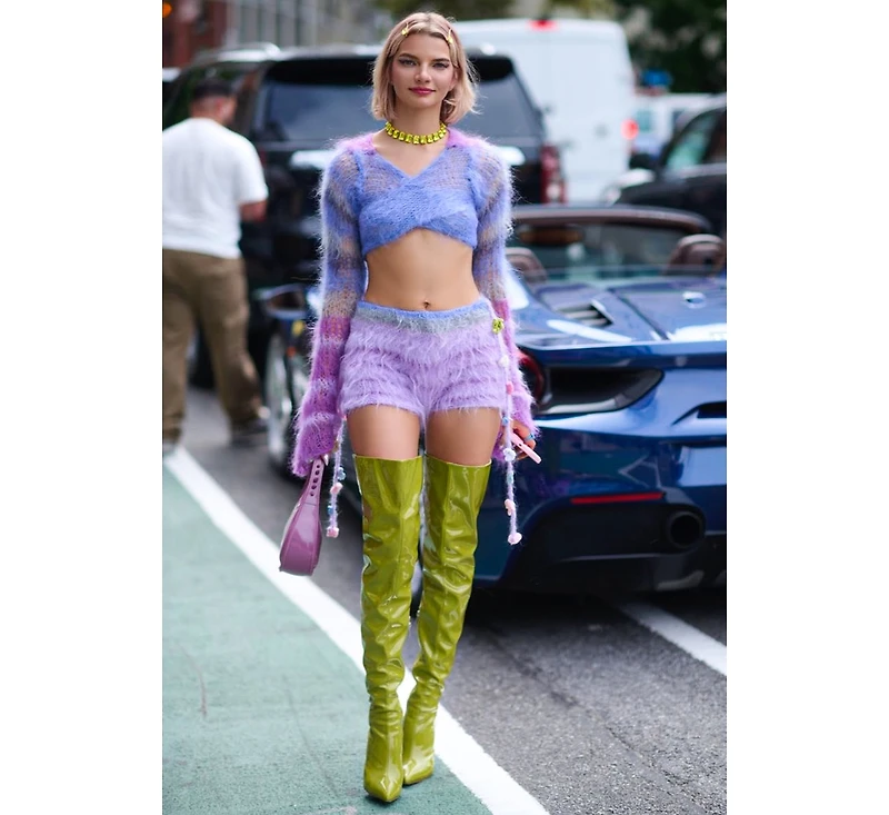 Eclectic Knee Boot Women