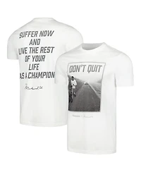 Men's Contenders Clothing White Muhammad Ali Don't Quit T-shirt