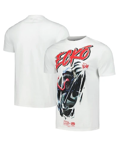 Men's and Women's Ecko Unltd Unlimited White Venom Vengeance T-shirt