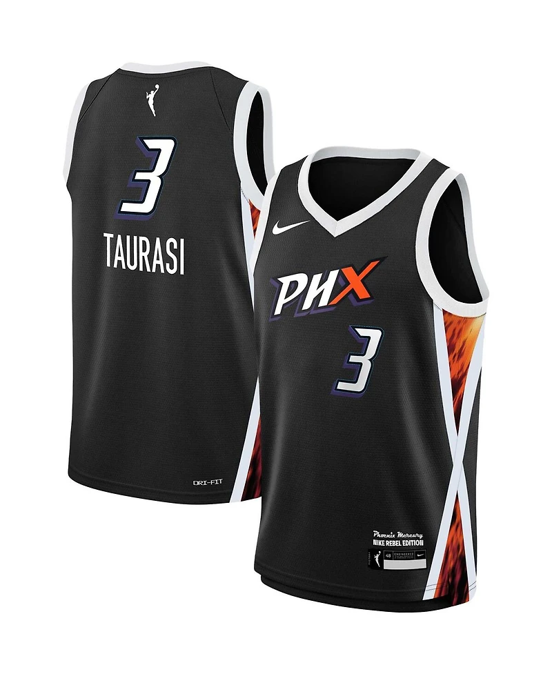 Big Boys and Girls Nike Diana Taurasi Black Phoenix Mercury 2021 Rebel Edition Victory Player Jersey