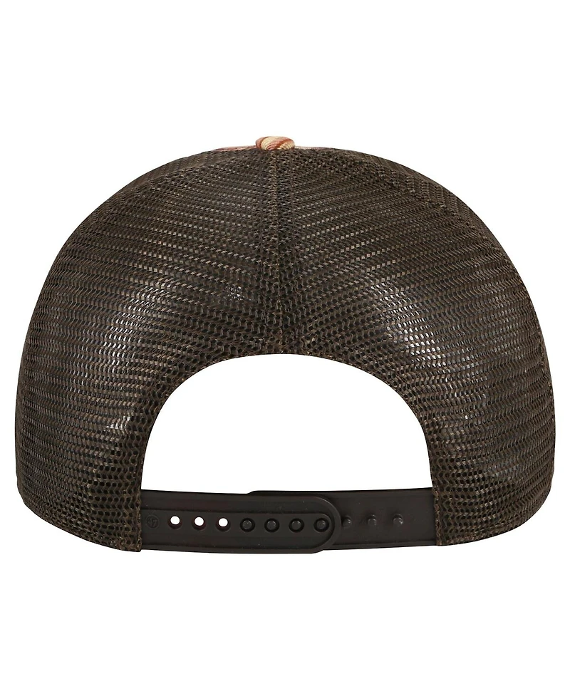Men's '47 Brand Brown San Diego Padres Tropicalia Trucker Hitch Adjustable Hat