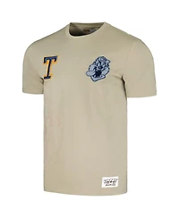 Men's and Women's Freeze Max Khaki Looney Tunes Taz Denim Patch T-shirt
