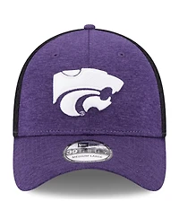 Men's New Era Purple Kansas State Wildcats Shadowed Neo 39THIRTY Flex Hat