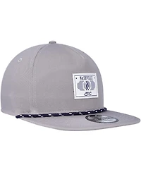 Men's New Era Gray Nashville Sc Patch Golfer Adjustable Hat