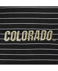 Men's Nike Black Colorado Buffaloes Stadium Stripe Performance Team Polo Shirt