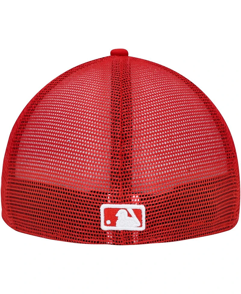 Men's New Era White, Red St. Louis Cardinals 2023 On-Field Batting Practice Low Profile 59FIFTY Fitted Hat