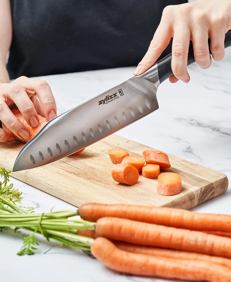 Zyliss Comfort Pro Stainless Steel Santoku Knife 7"