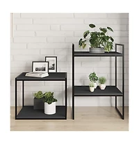 Bookshelf Boards 4 pcs Gray 15.7"x19.7"x0.6" Engineered Wood