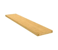 Wall Shelf 39.4"x7.9"x1.6" Bamboo