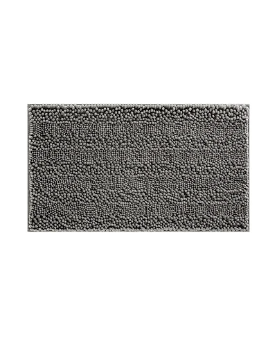 Laura Ashley Astor Chenille Bath Mat, 17" x 24"