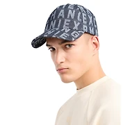 A|X Armani Exchange Men's Cotton Logo Baseball Hat