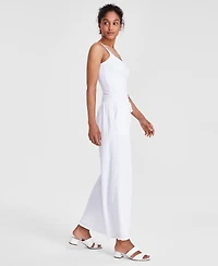 Jm Collection Women's Wide Leg Cotton Gauze Pants, Created for Macy's