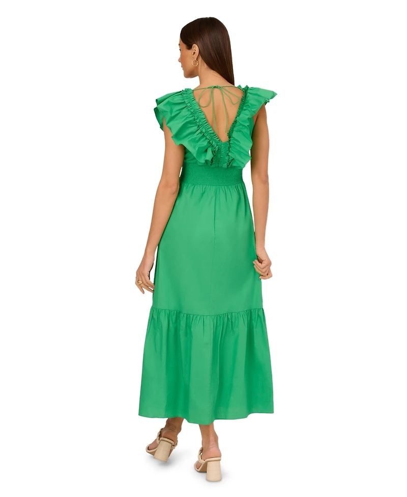 Adrianna by Papell Women's Ruffled Maxi Dress