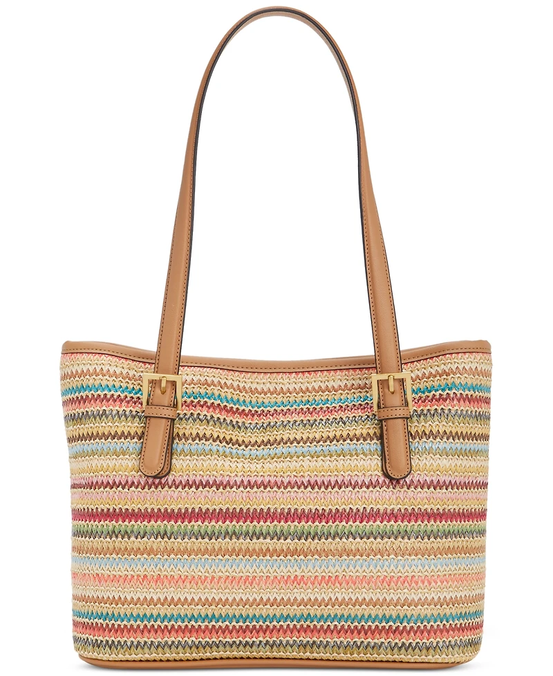 Style & Co Classic Straw Tote, Exclusively at Macy's