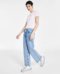 Levi's Women's Super-Low Double-Button Relaxed-Fit Denim Jean