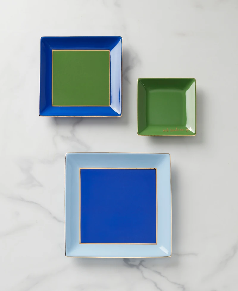 Kate Spade Make it Pop 3-Piece Tray Set