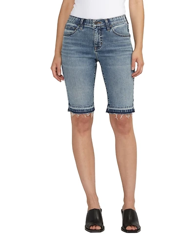 Jag Women's Cecilia Mid Rise Bermuda Shorts