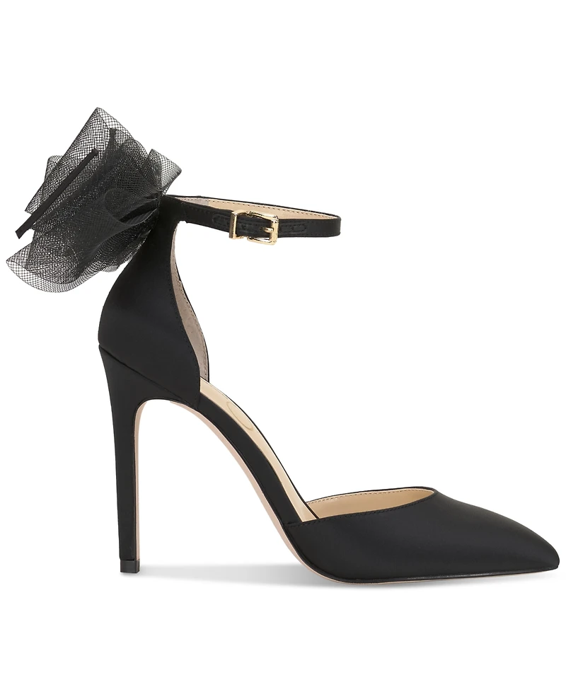 Jessica Simpson Women's Phindies Bow Ankle-Strap Pumps