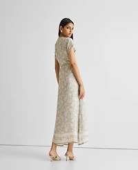 Reistor Women's Maxi Wrap Dress