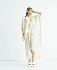 Reistor Women's Silky Kaftan Dress