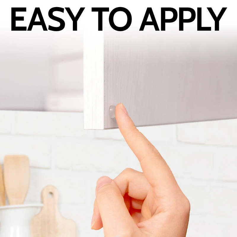 Zulay Kitchen Cabinet Bumpers Clear Adhesive Pads 50-Pc